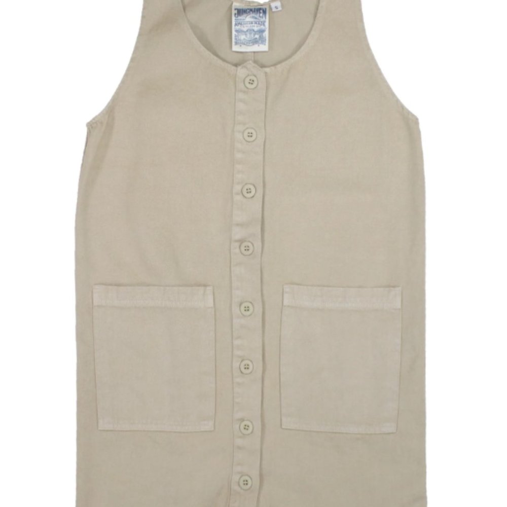 Jungmaven Jumper Dress, Canvas, Size XL